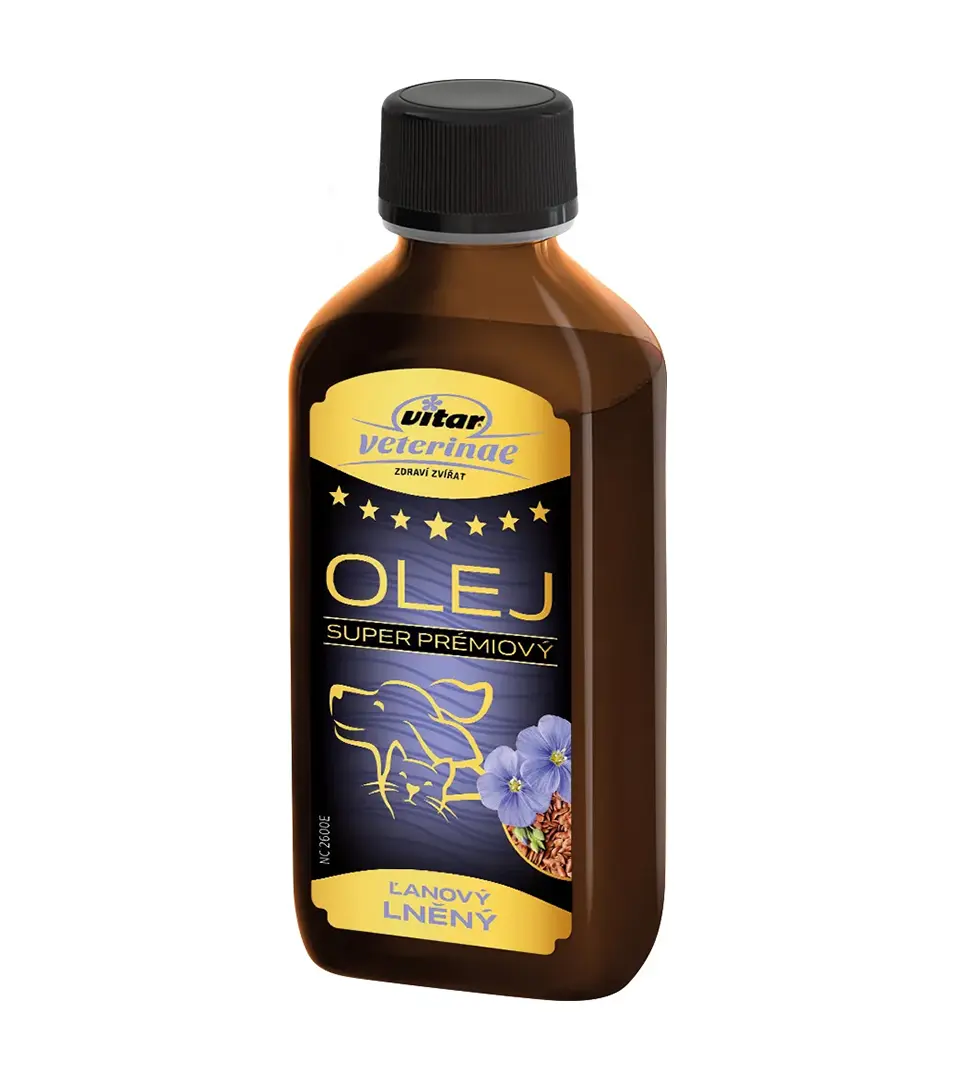 VITAR Veterinae Ľanový olej 200 ml
