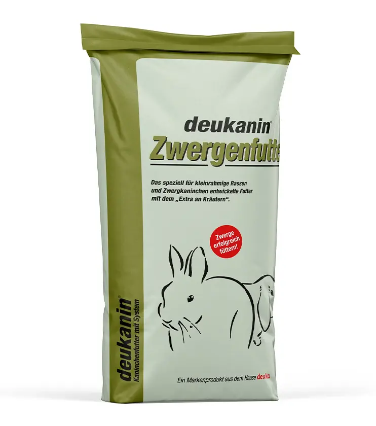 Deukanin Zwergenfutter 3 kg vedro (Králiky)