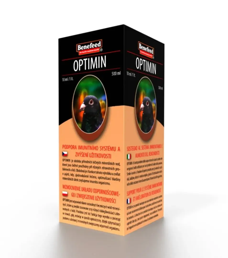 Optimin holuby sol. 500 ml