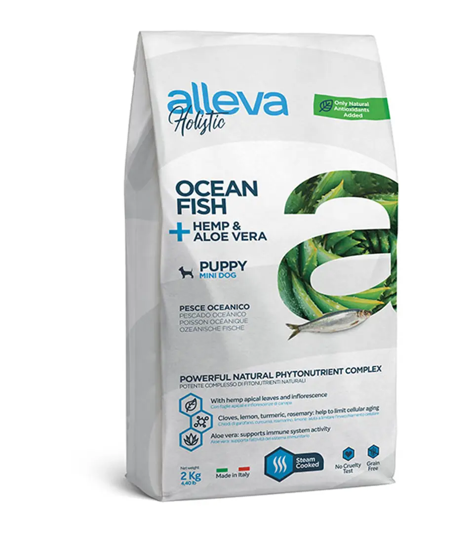 Alleva HOLISTIC dog puppy & junior mini ocean fish 2 kg