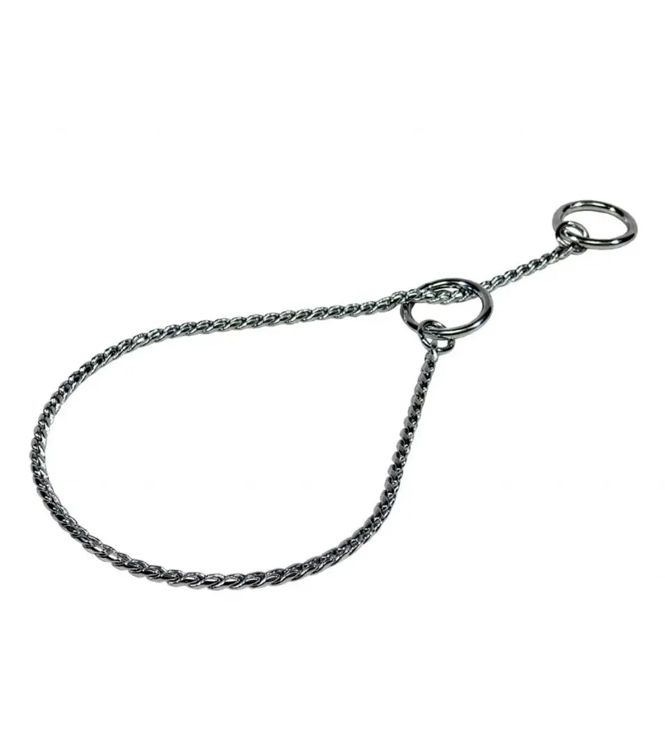 BAFPET Sťahovací obojok SNAKE, Farba: Strieborná, Rozmer: 2,0 mm x 20 cm | 00150