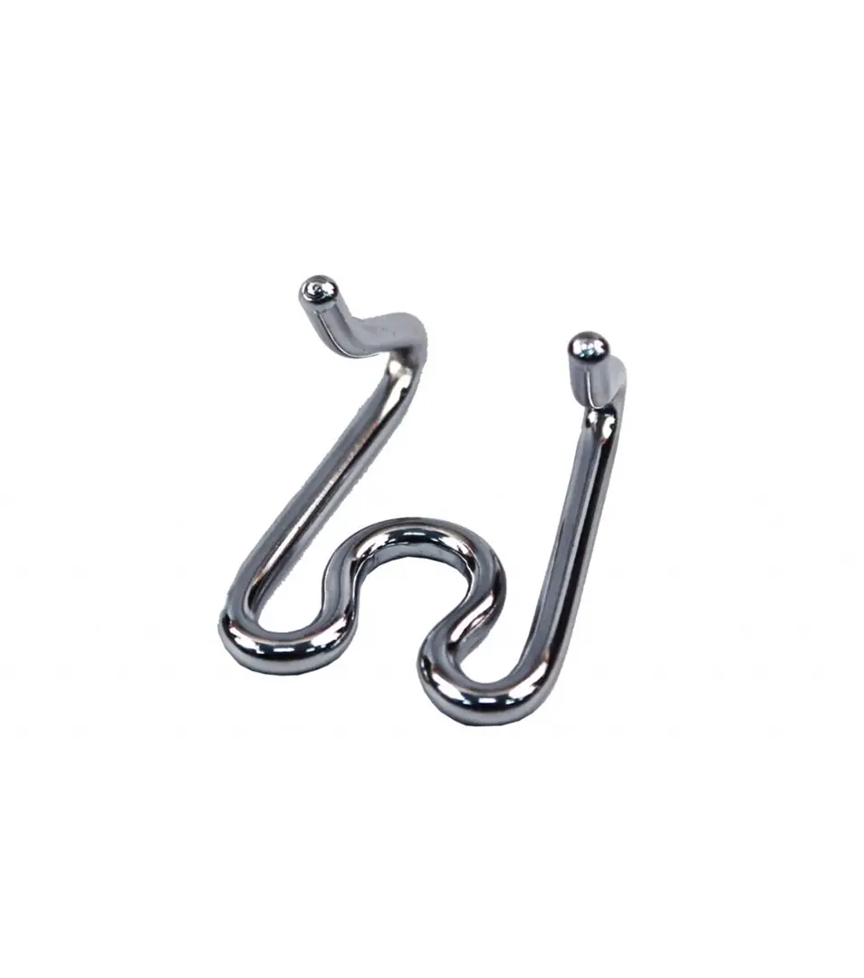 BAFPET Náhradný diel na výcvikový obojok, chróm Farba: Strieborná, Rozmer: 3,8mm 00051O