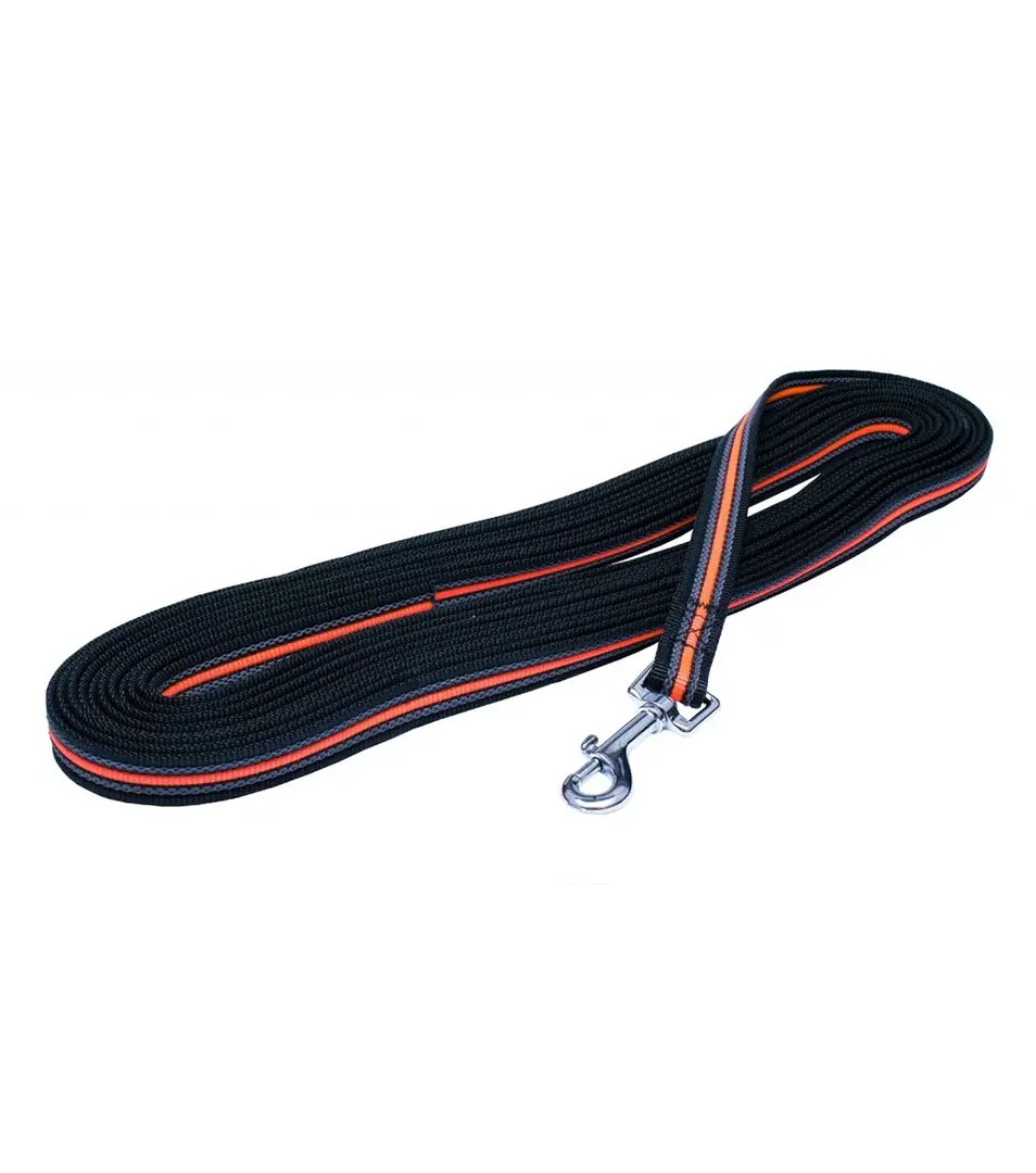 BAFPET Pogumovaná stopovacia vôdzka ŠPECIÁL Farba: Zelená, Dĺžka: 20mm x 1000cm 18019S