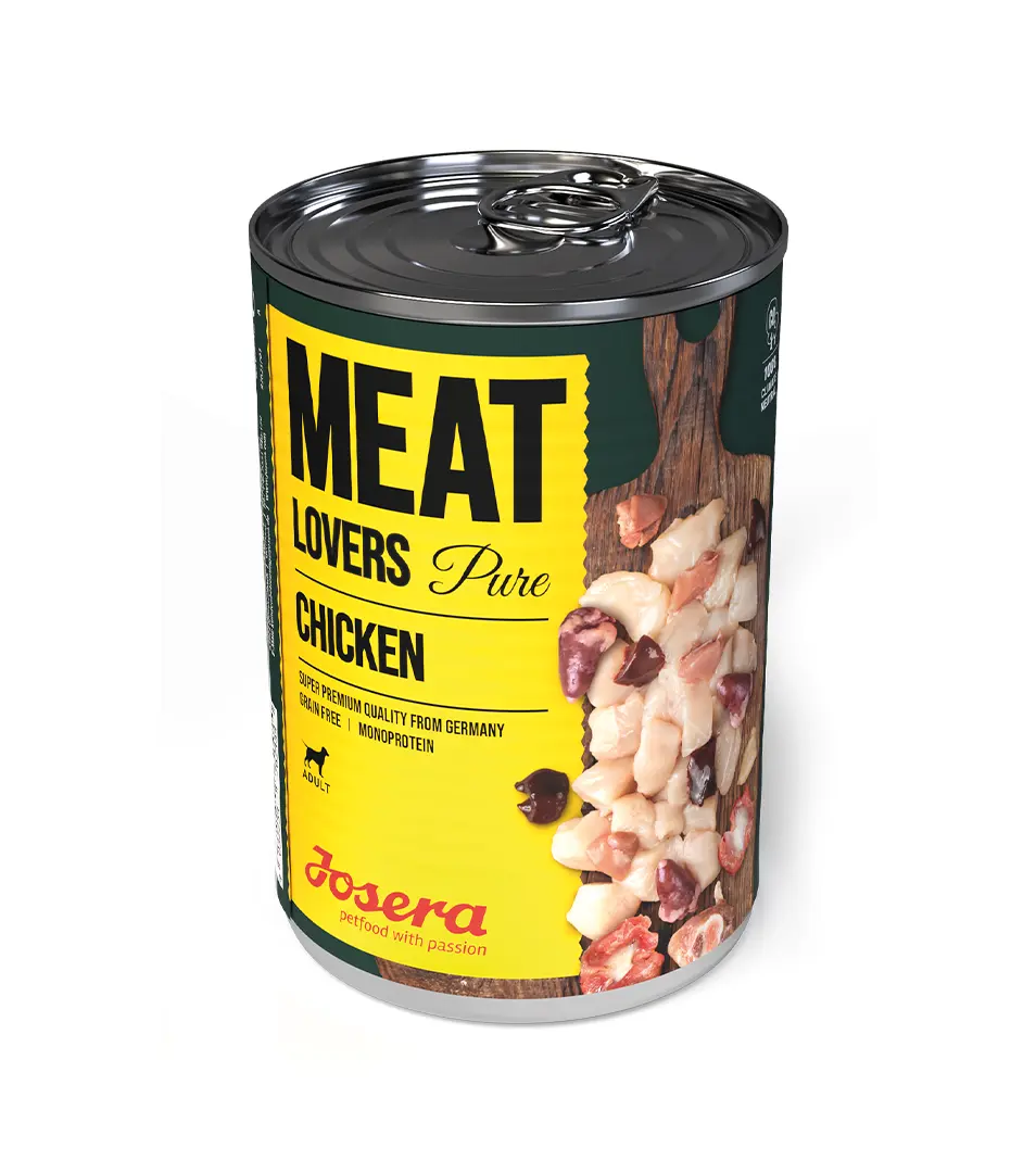 Josera konzerva Dog Meat Lovers Pure Chicken 400 g