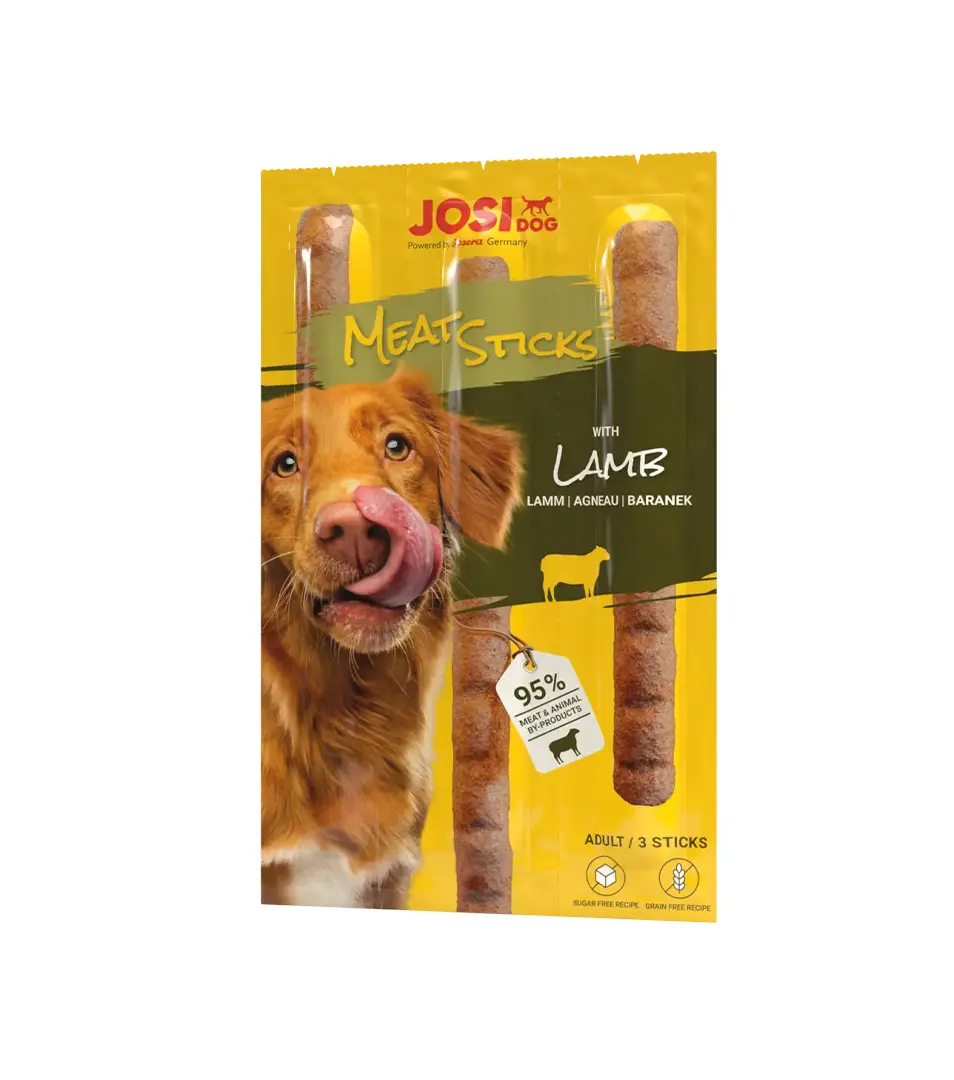 JosiDog pamlsok Dog Meat Sticks Lamb 33 g