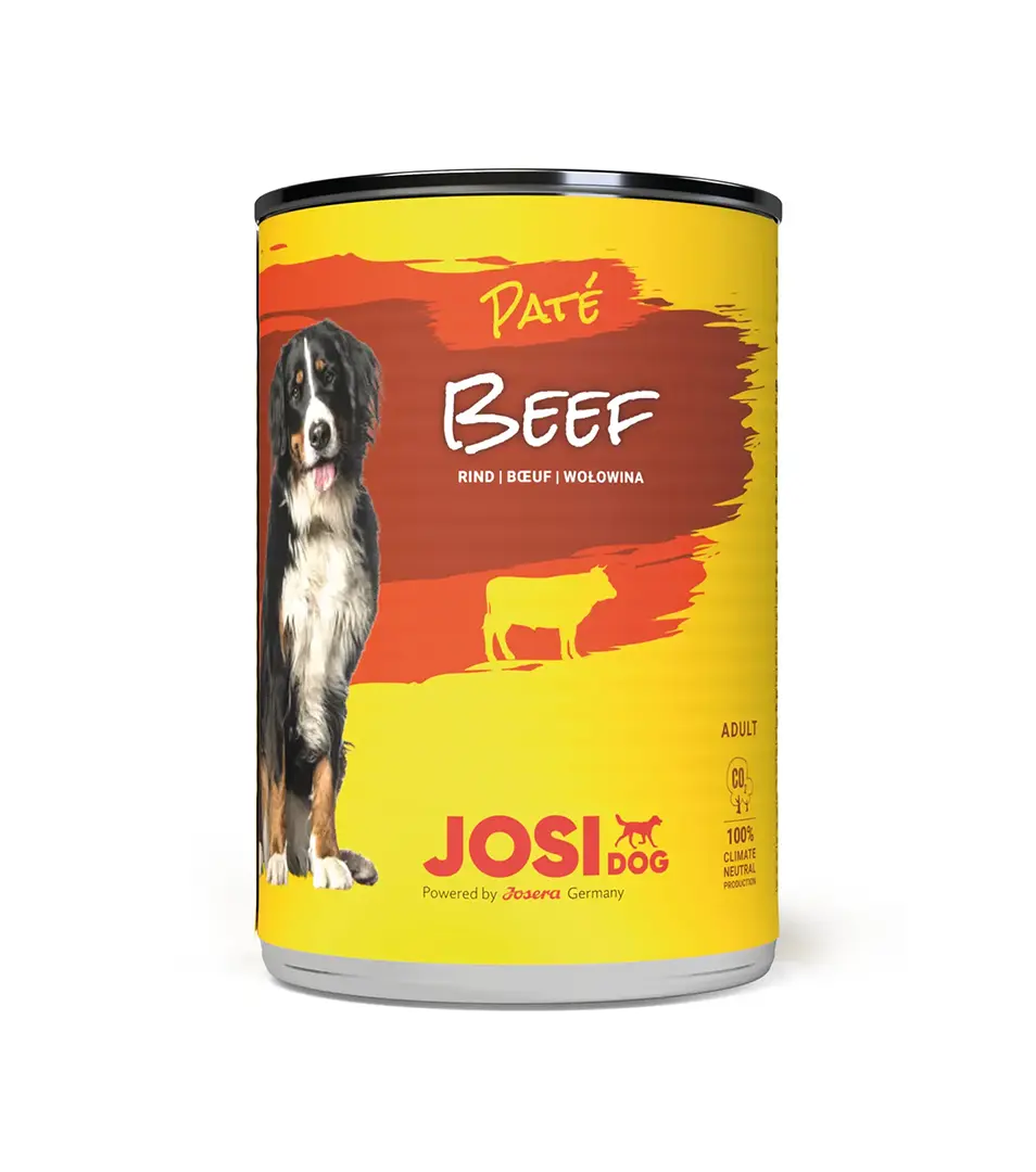 JosiDog konzerva Dog JosiDog Paté Beef 400 g