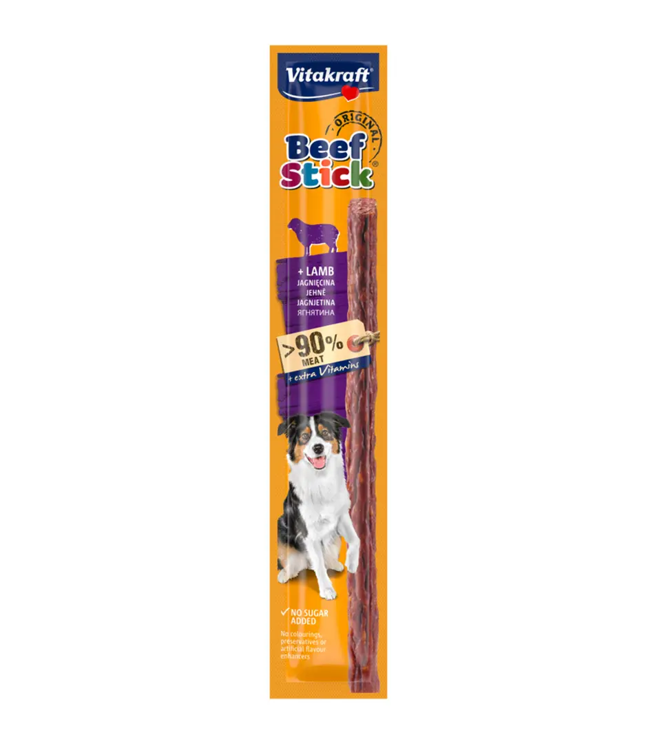 Vitakraft Beef Stick + Jahňacie 1 ks