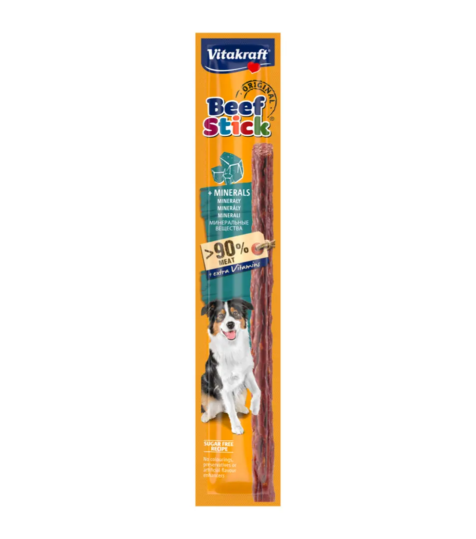 Vitakraft Beef Stick + Minerály 1 ks
