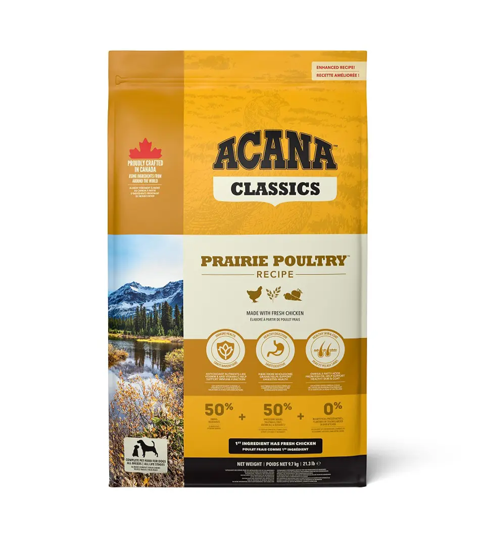 ACANA Classics Prairie Poultry Recipe Dog 9,7 kg