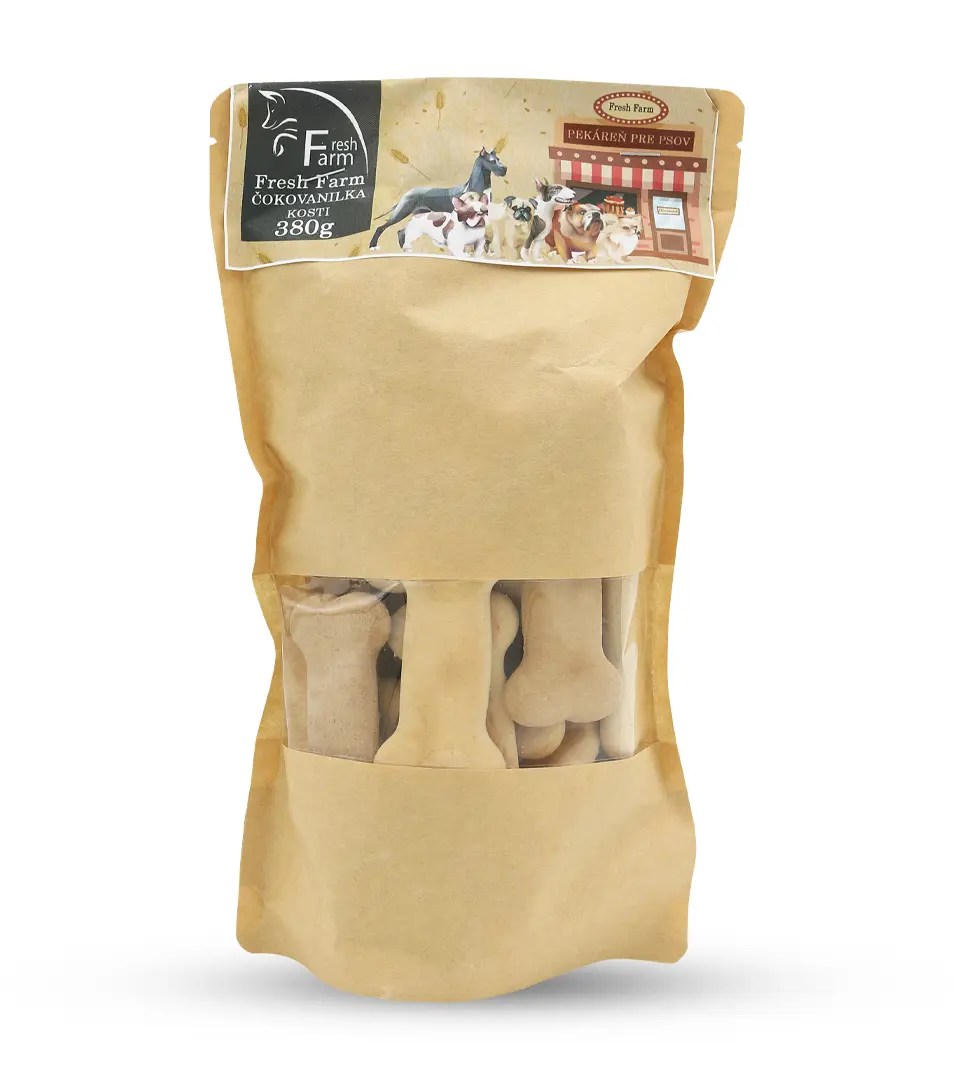 Fresh Farm Sušienky - Čokovanilkové kostičky XXL 380g