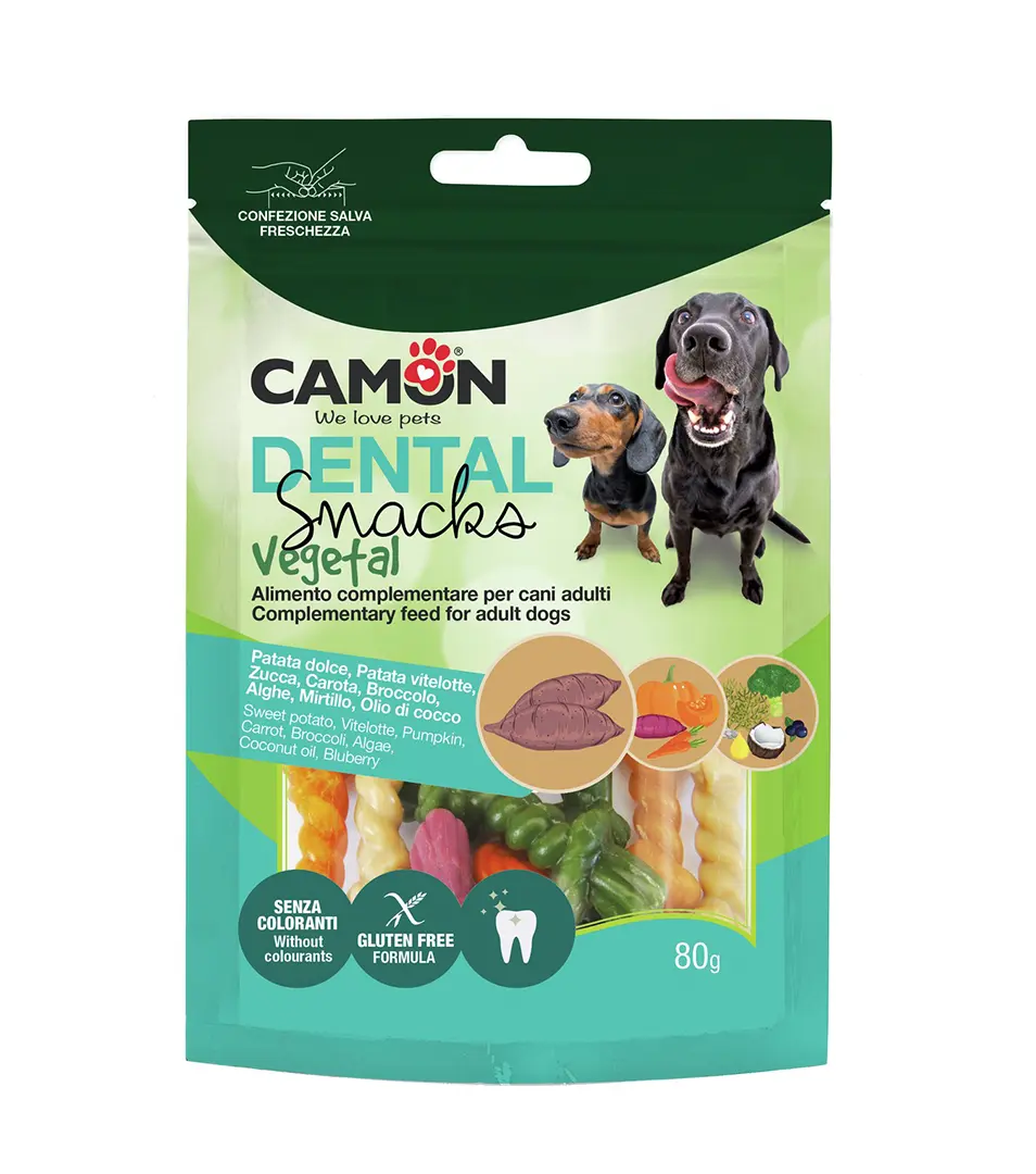 Camon Dental Snack Dog Mini Ropes - Mix druhov 80g