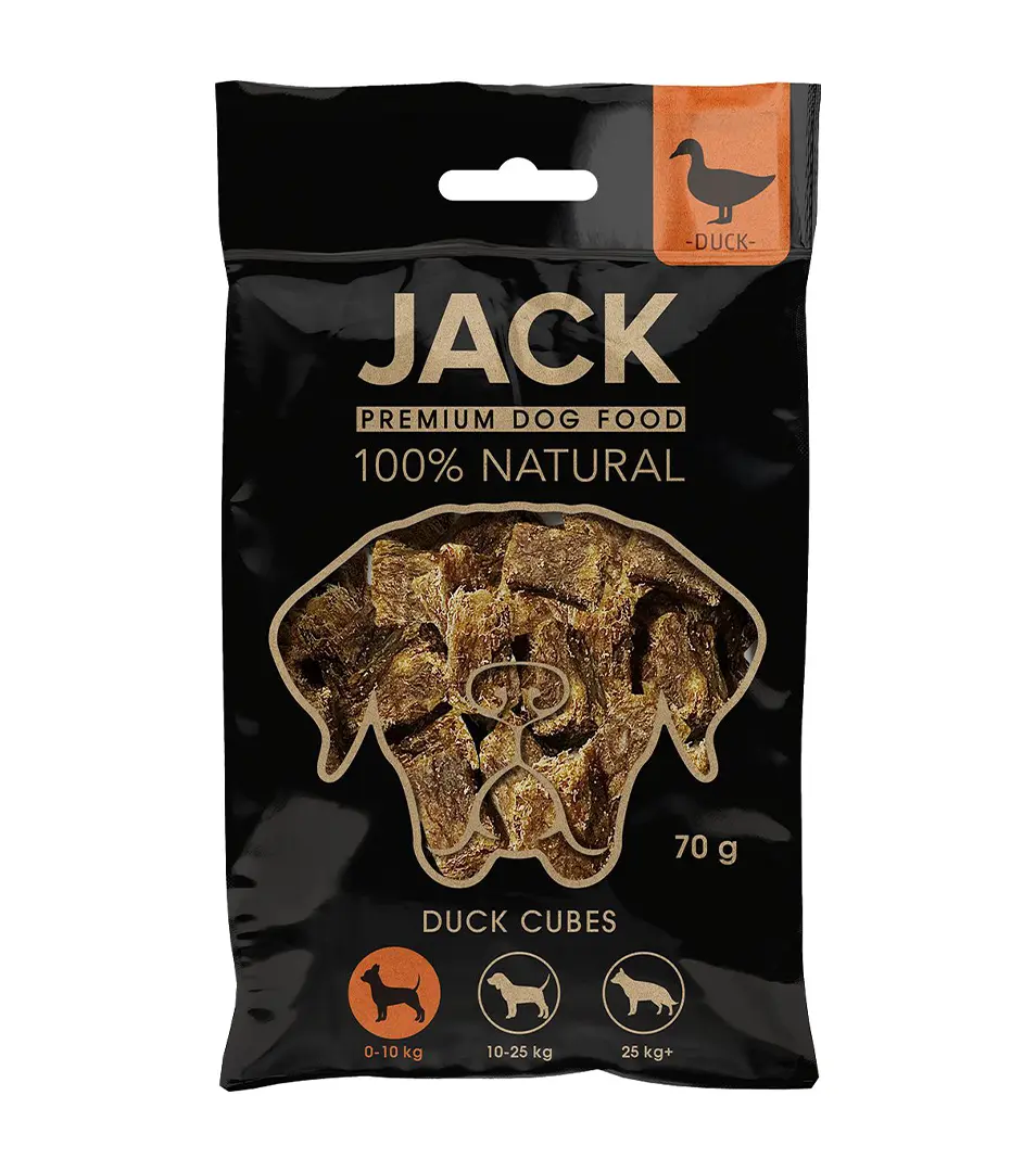 Pamlsok Jack kačacie nugetky 70 g