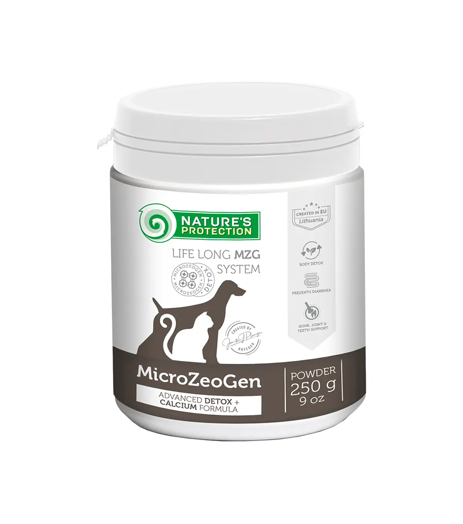 Natures P MicroZeoGen dog & cat calcium 250 g