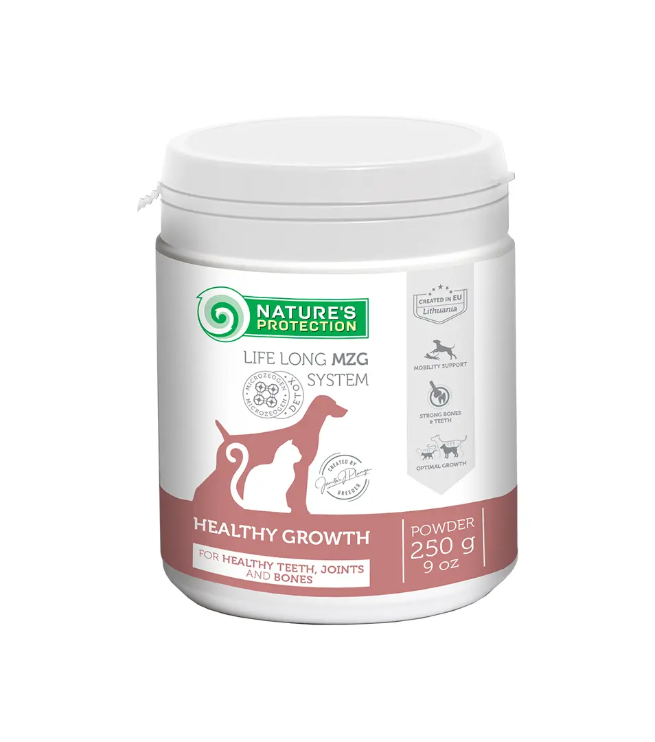 Natures P MicroZeoGen dog & cat teeth, joints & bones healthy growth 250 g