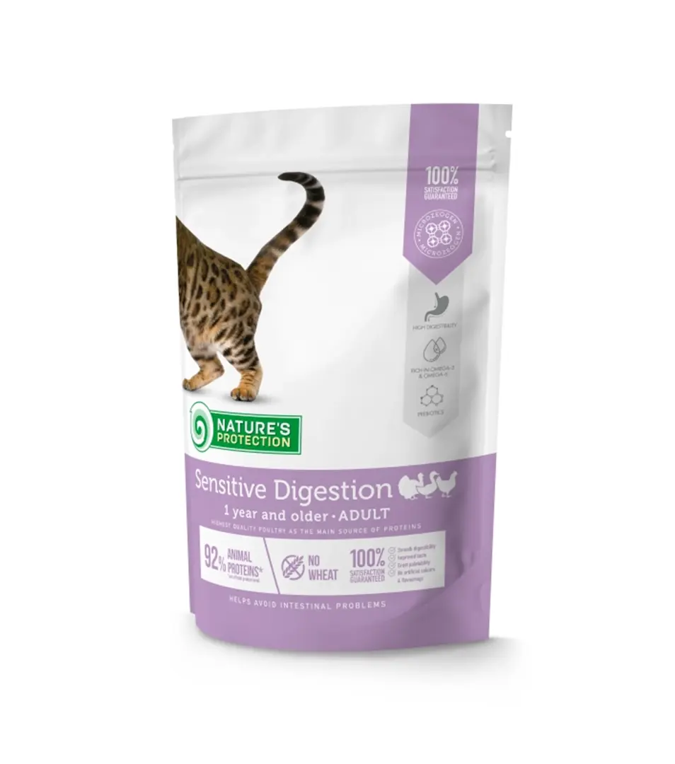 Natures P cat adult sensitive digestion poultry 400 g