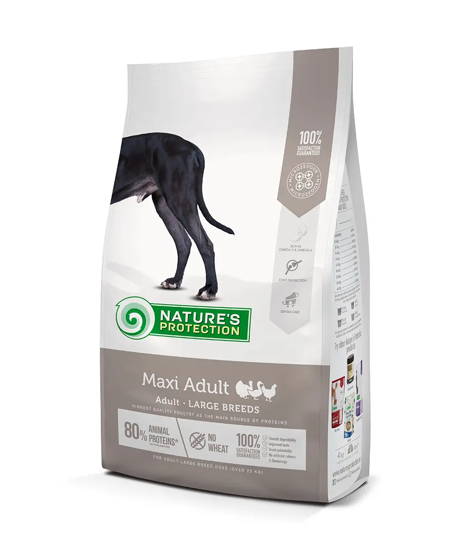 Natures P dog adult large breed poultry 12  kg