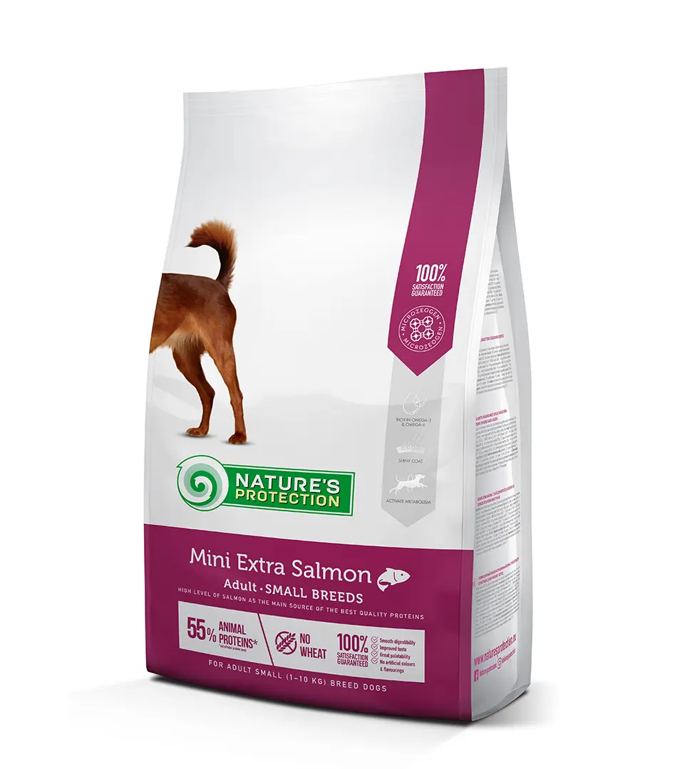 Natures P dog adult mini extra salmon 7,5 kg