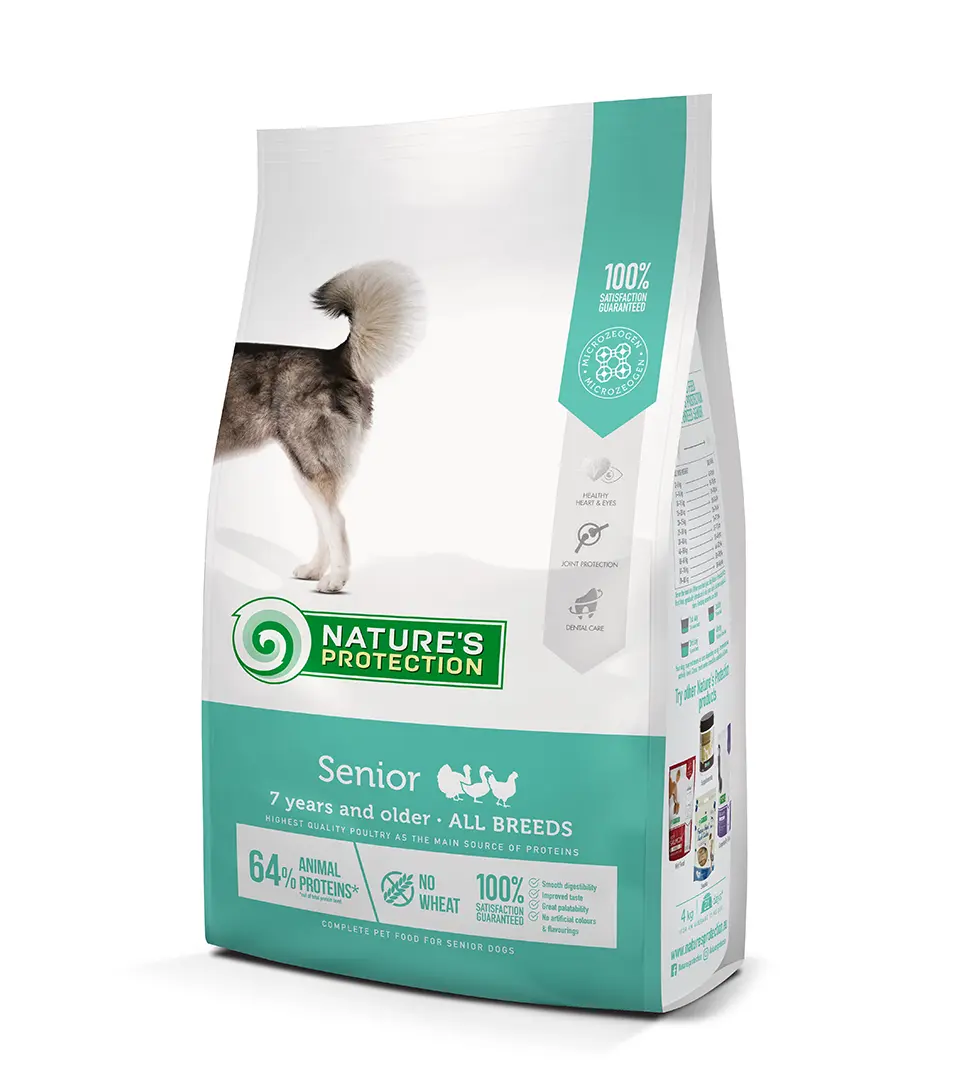 Natures P dog senior all breed poultry 7+  4 kg