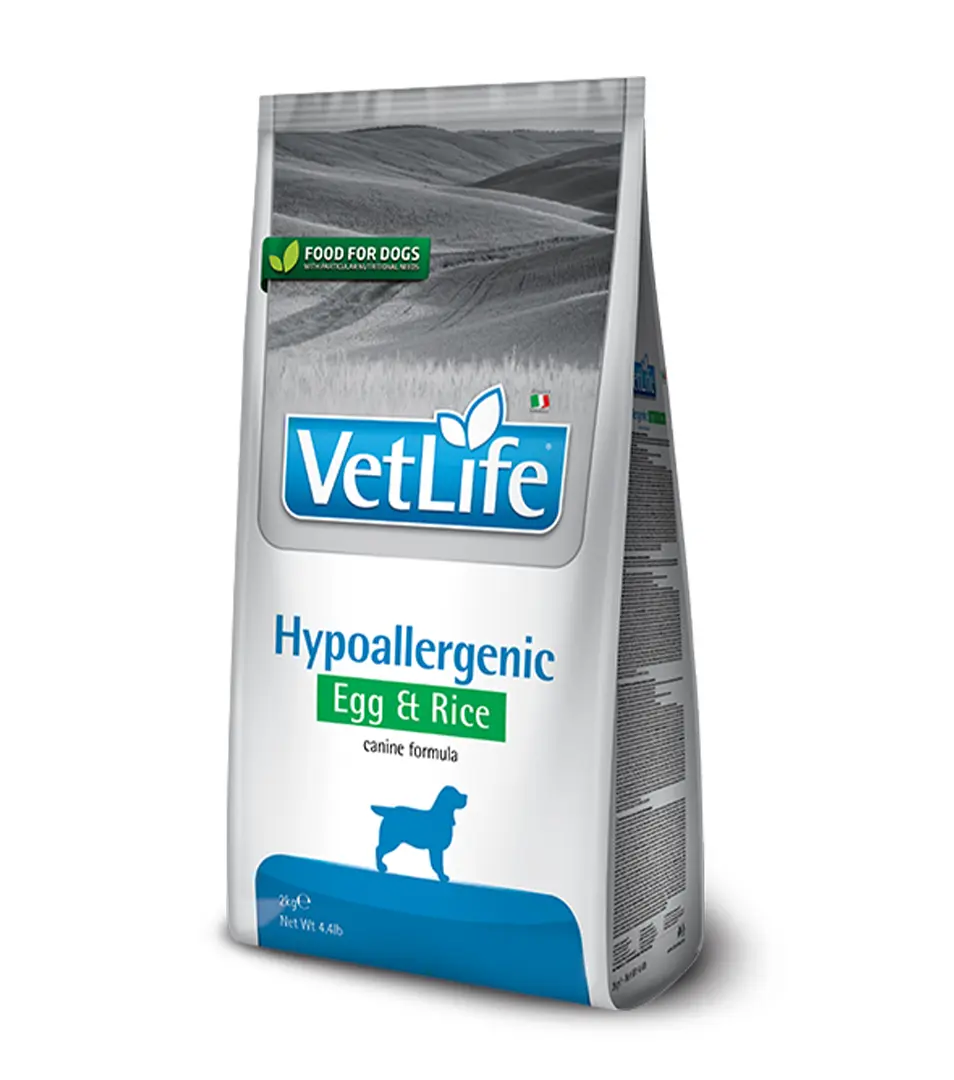Farmina Vet Life dog hypoallergenic, egg & rice 12 kg
