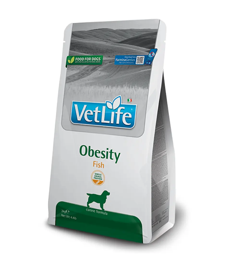 Farmina Vet Life dog obesity, fish 12 kg