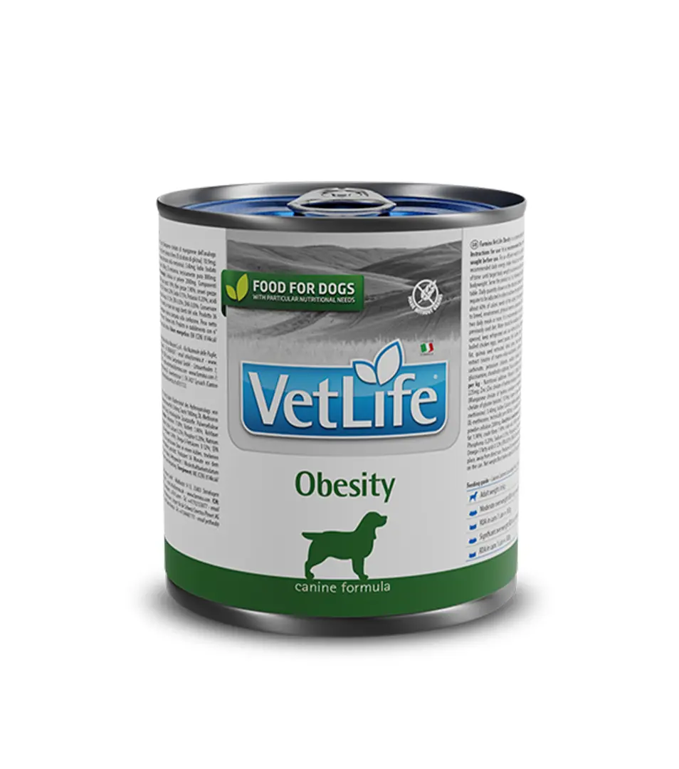 Farmina Vet Life dog obesity konzerva 300 g