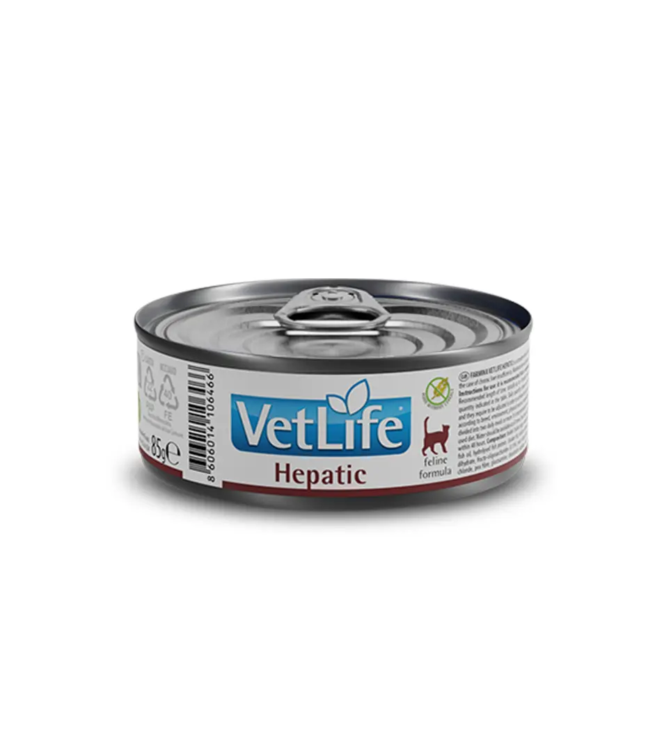 Farmina Vet Life cat hepatic konzerva 85 g
