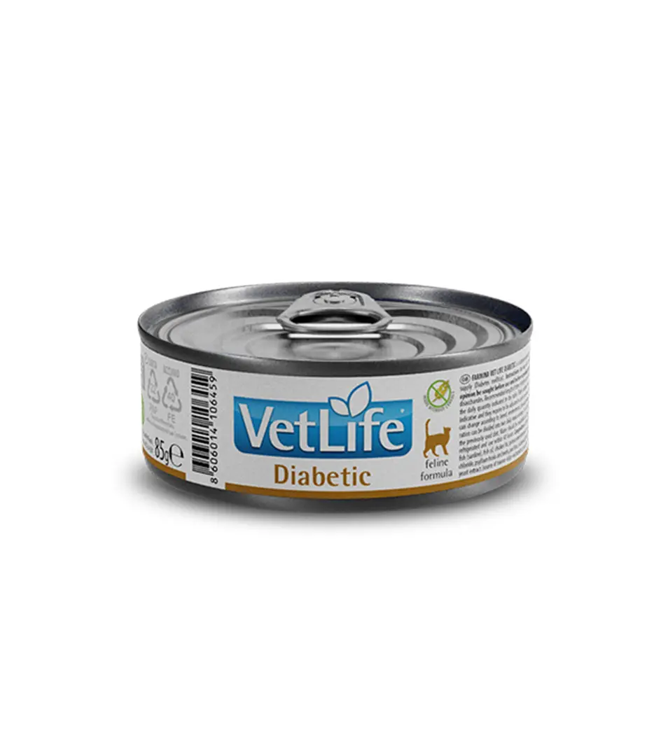 Farmina Vet Life cat diabetic konzerva 85 g