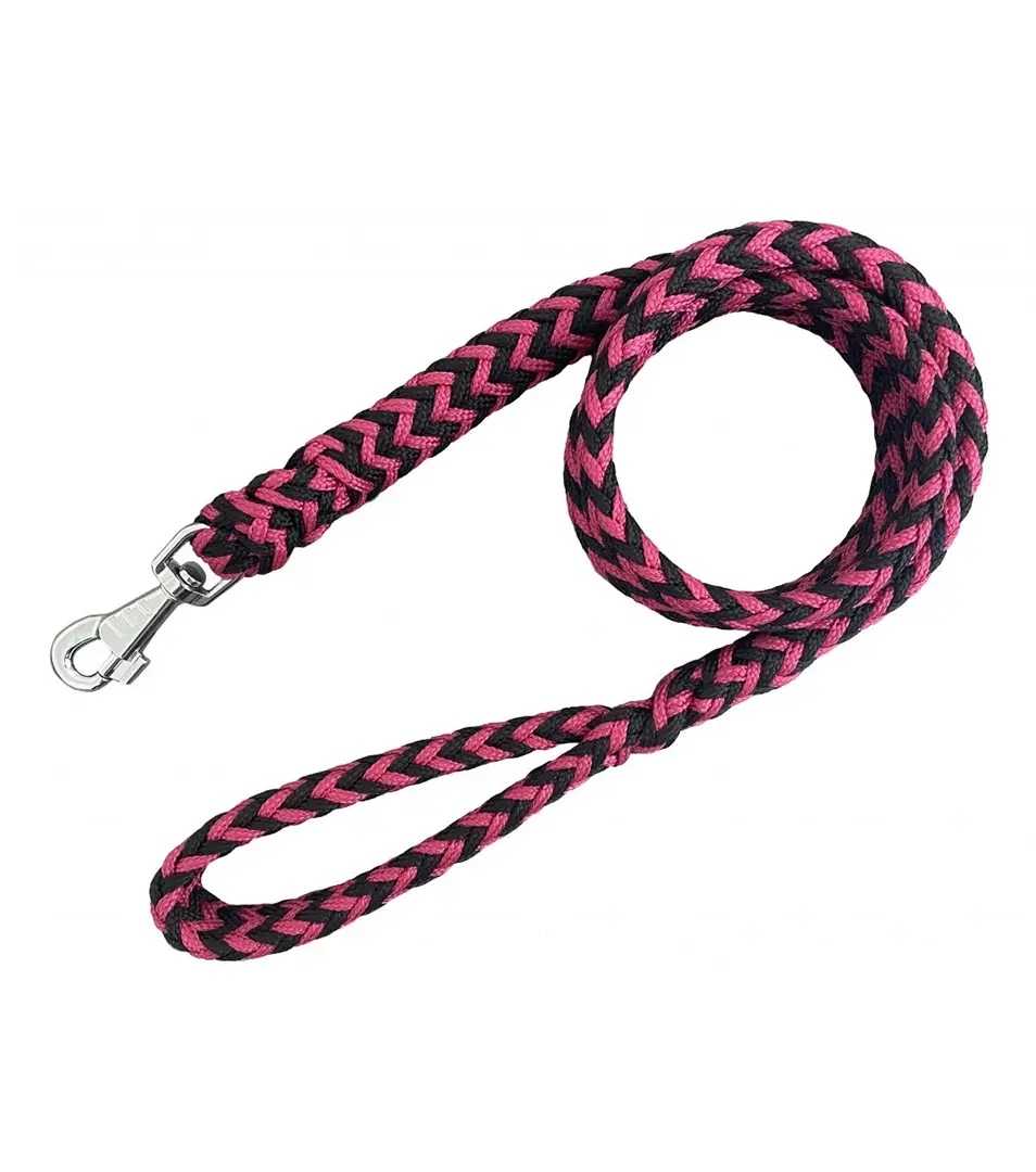 BAFPET Pletená lanová vôdzka HUGO Farba: Fuchsia, Rozmer: 20 mm x 150 cm | 17209