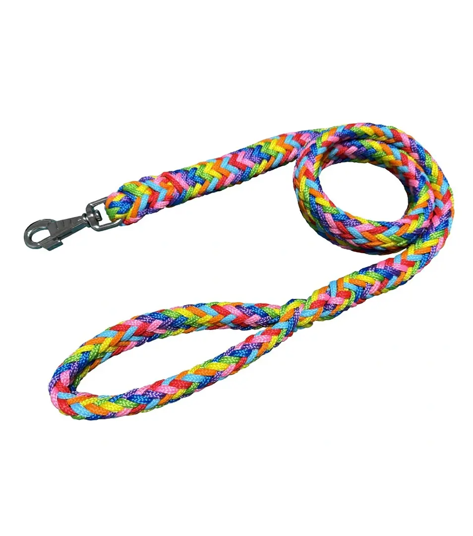 BAFPET Pletená lanová vôdzka HUGO Farba: Farebný mix, Rozmer: 20 mm x 150 cm | 17209