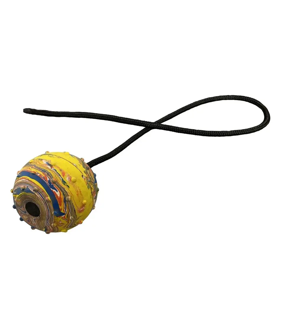 BAFPET Gumená loptička s magnetom, Priemer: 6 cm | 09045M