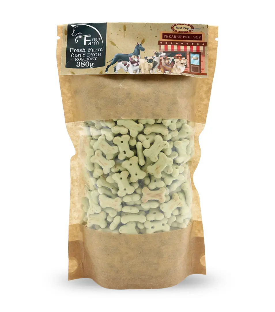 Fresh Farm Sušienky - Mini kostičky na čistý dych 380g