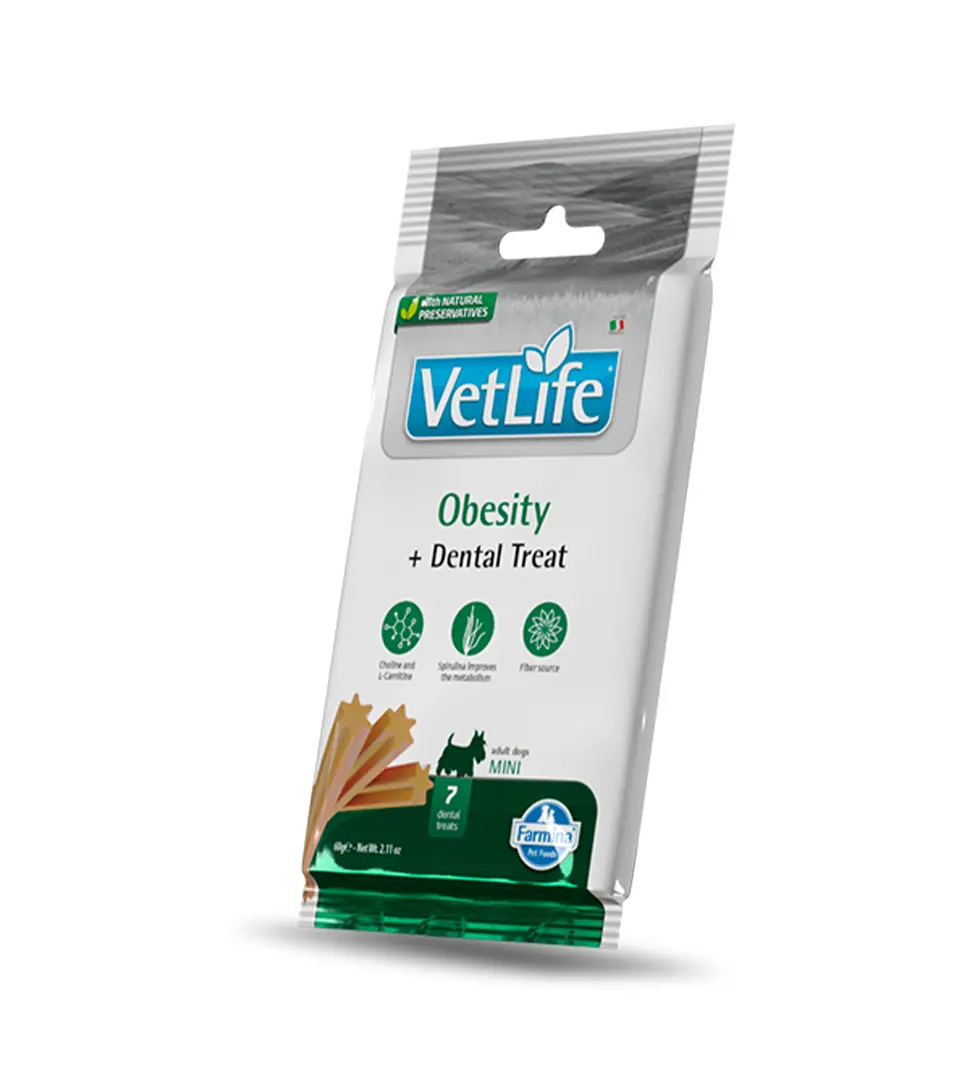 Pamlsok Farmina Vet Life Dog Obesity Adult Mini 60g