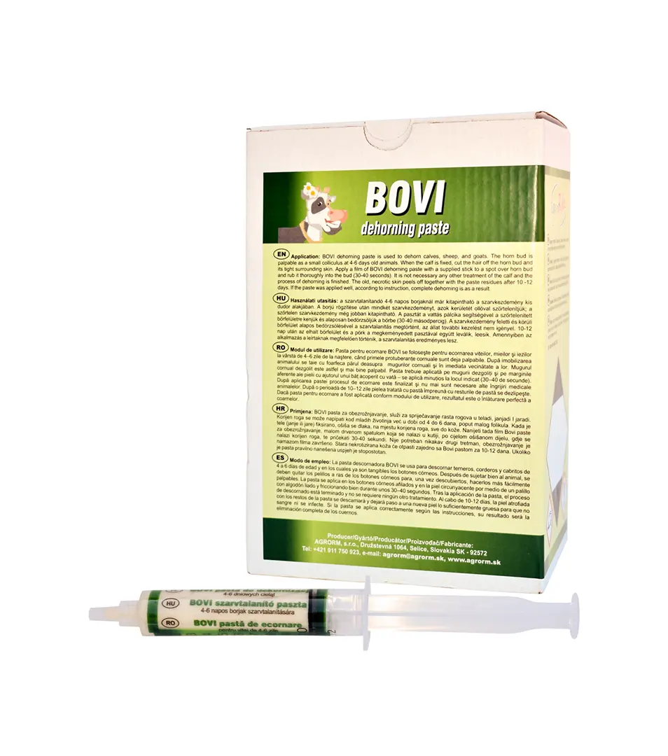 Odrohovacia pasta BOVI 10 ml/1 ks