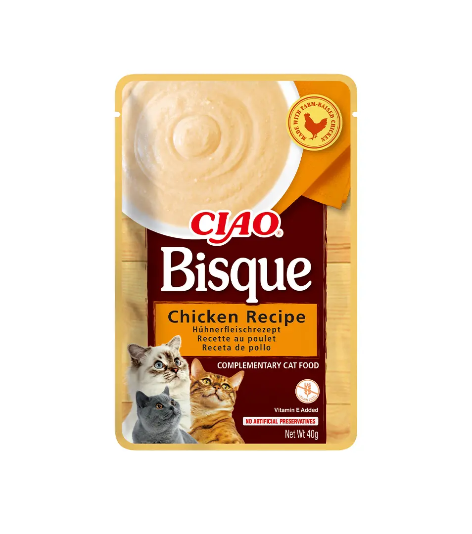 Inaba CIAO Bisque Cat Kapsička Kura 1 ks 40 g