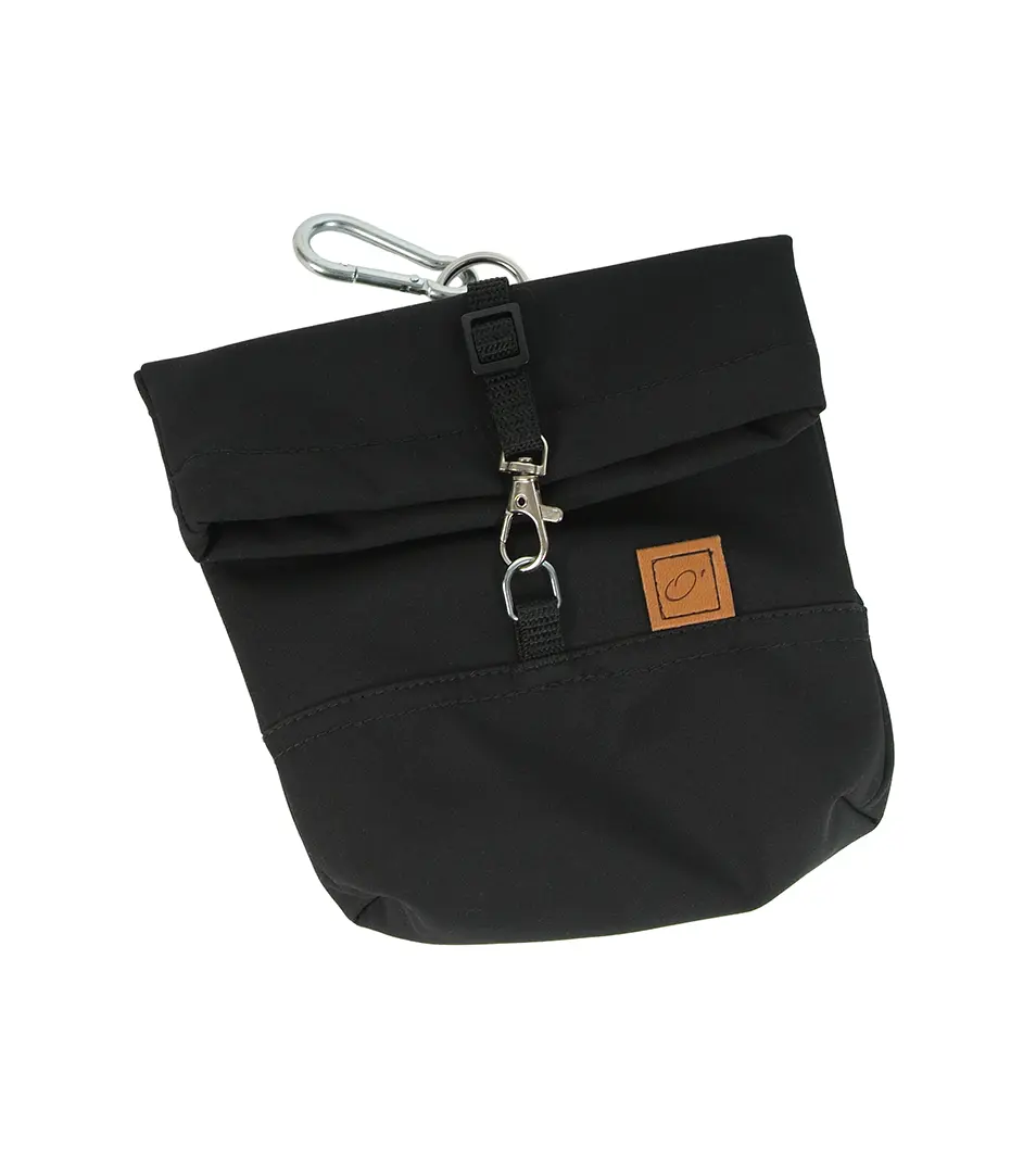 Vrecko na pamlsky Softshell, čierne