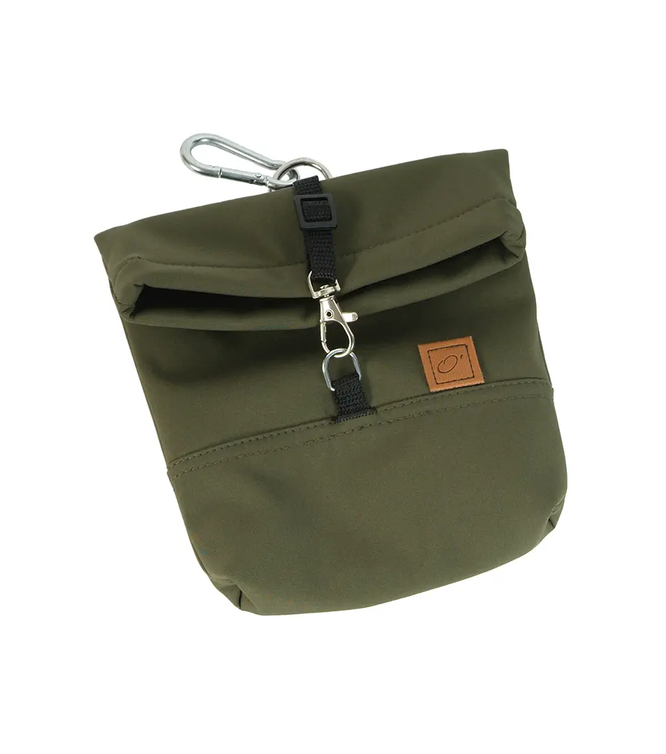 Vrecko na pamlsky Softshell, khaki