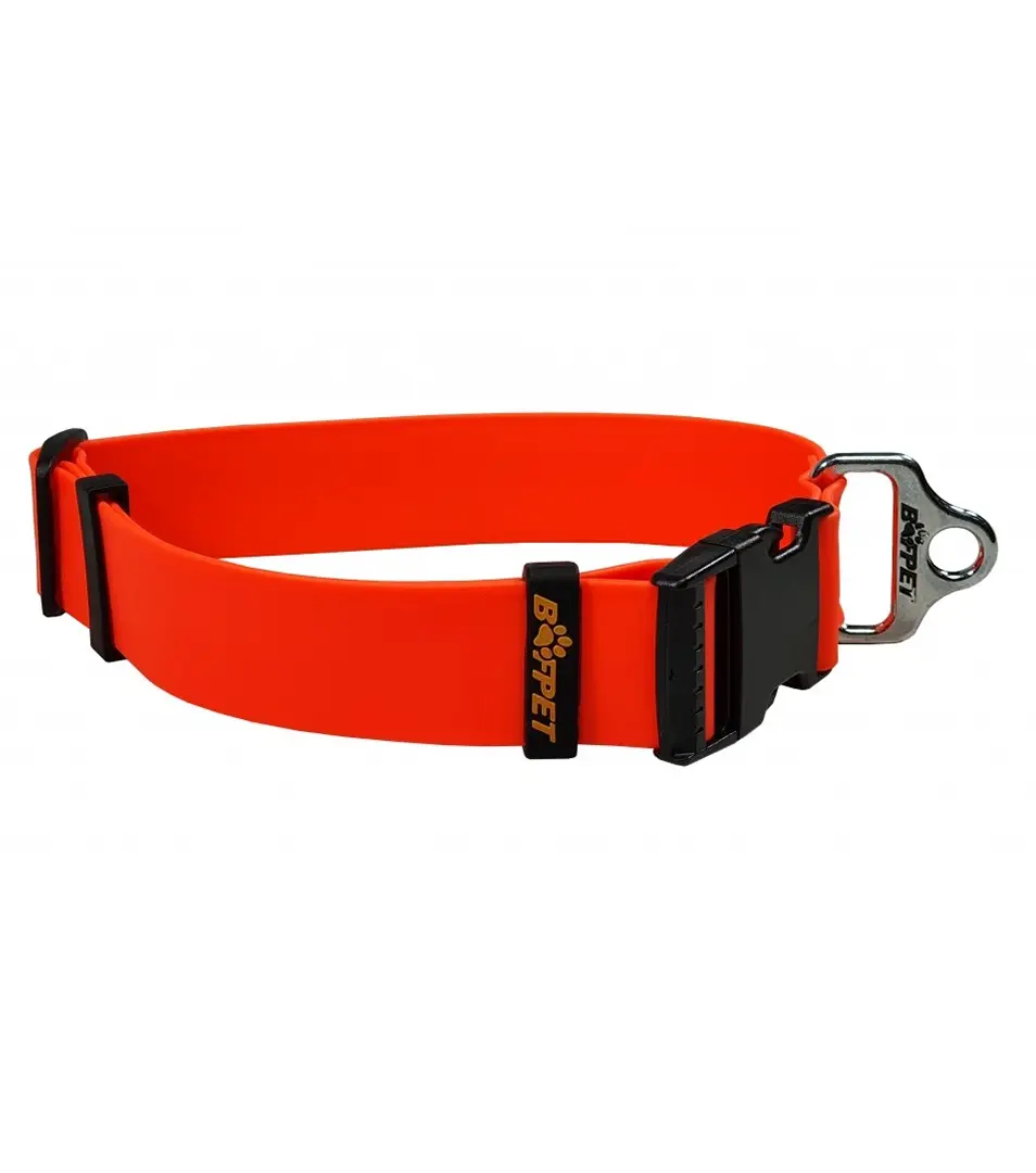 BAFPET Obojok POLYTRACE Farba: Oranžová, Rozmer: 40mm x 44-70cm | 13103