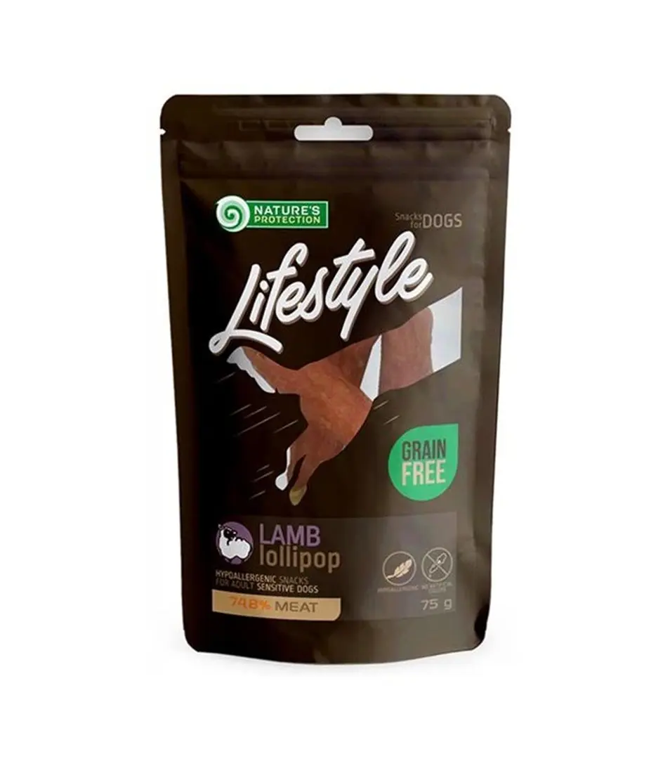 Pamlsok Natures P Lifestyle dog lamb lollipop 75 g
