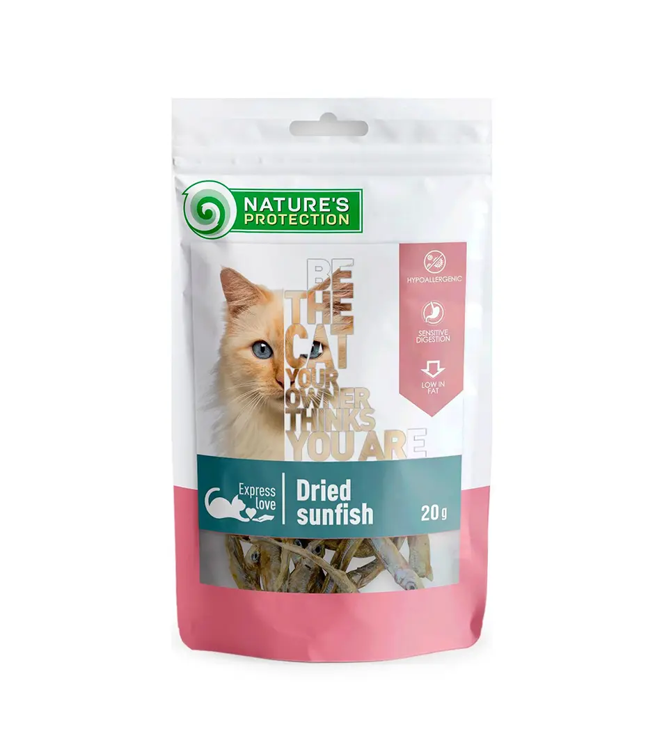 Pamlsok Natures P Snack cat dried sunfish 20 g