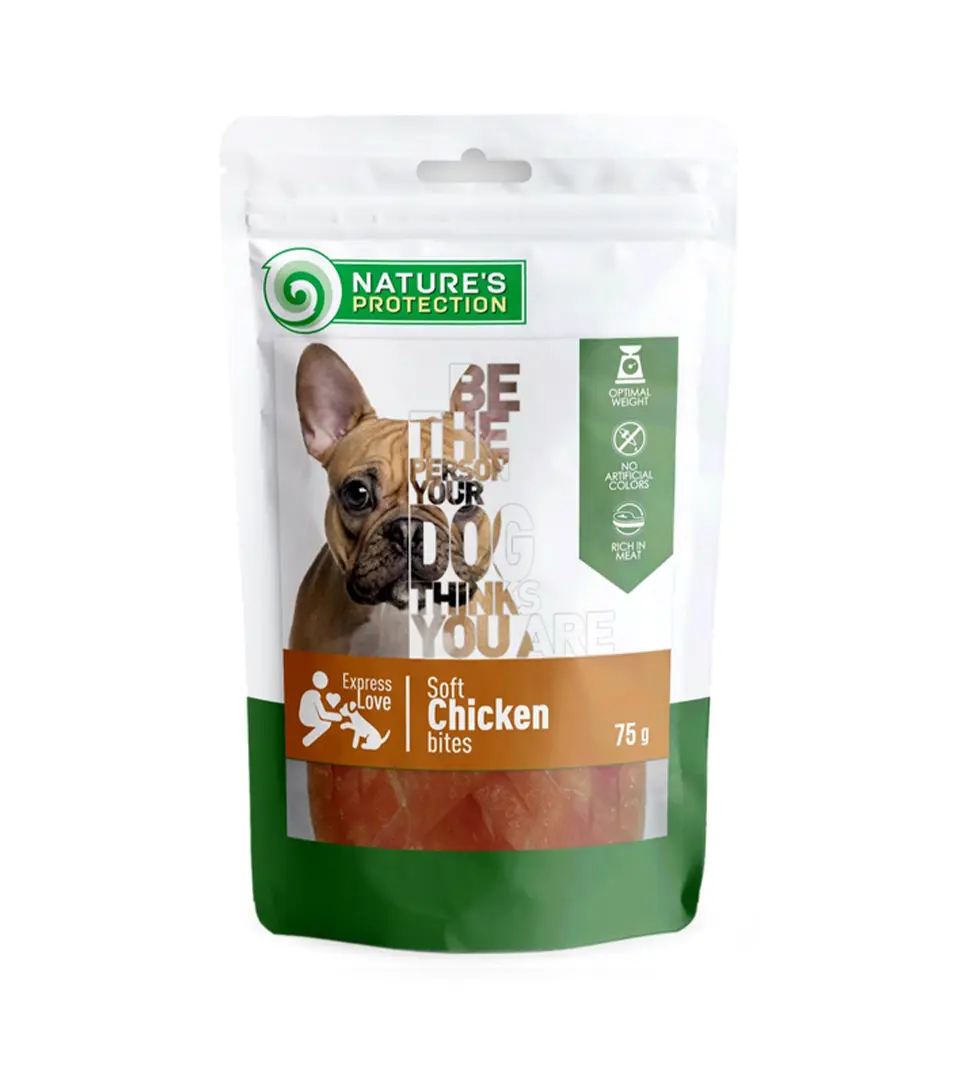Pamlsok Natures P Snack dog chicken 75 g