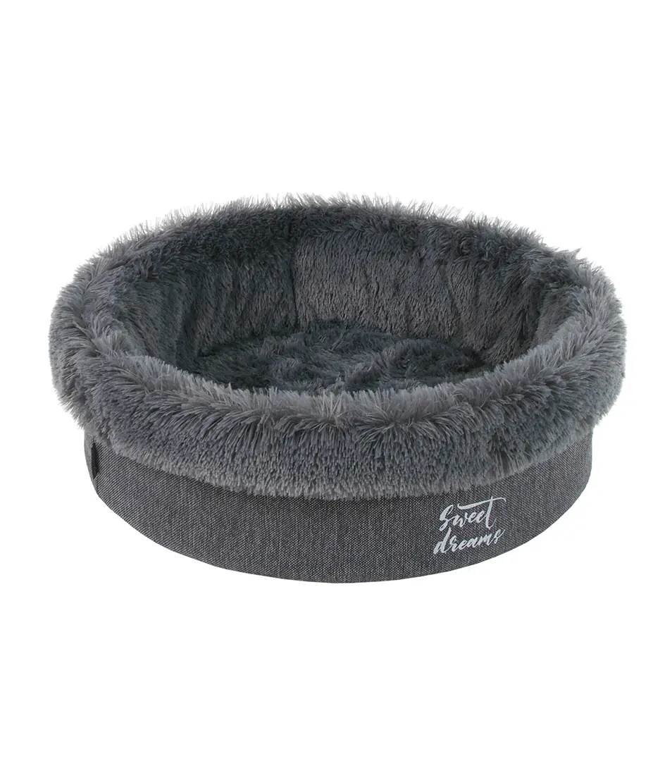 Pelech Diana 35 cm tm. šedá