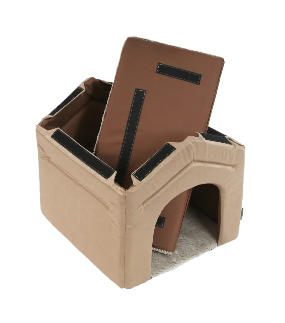 Búda pre psa Royal 65x80 cm hnedá