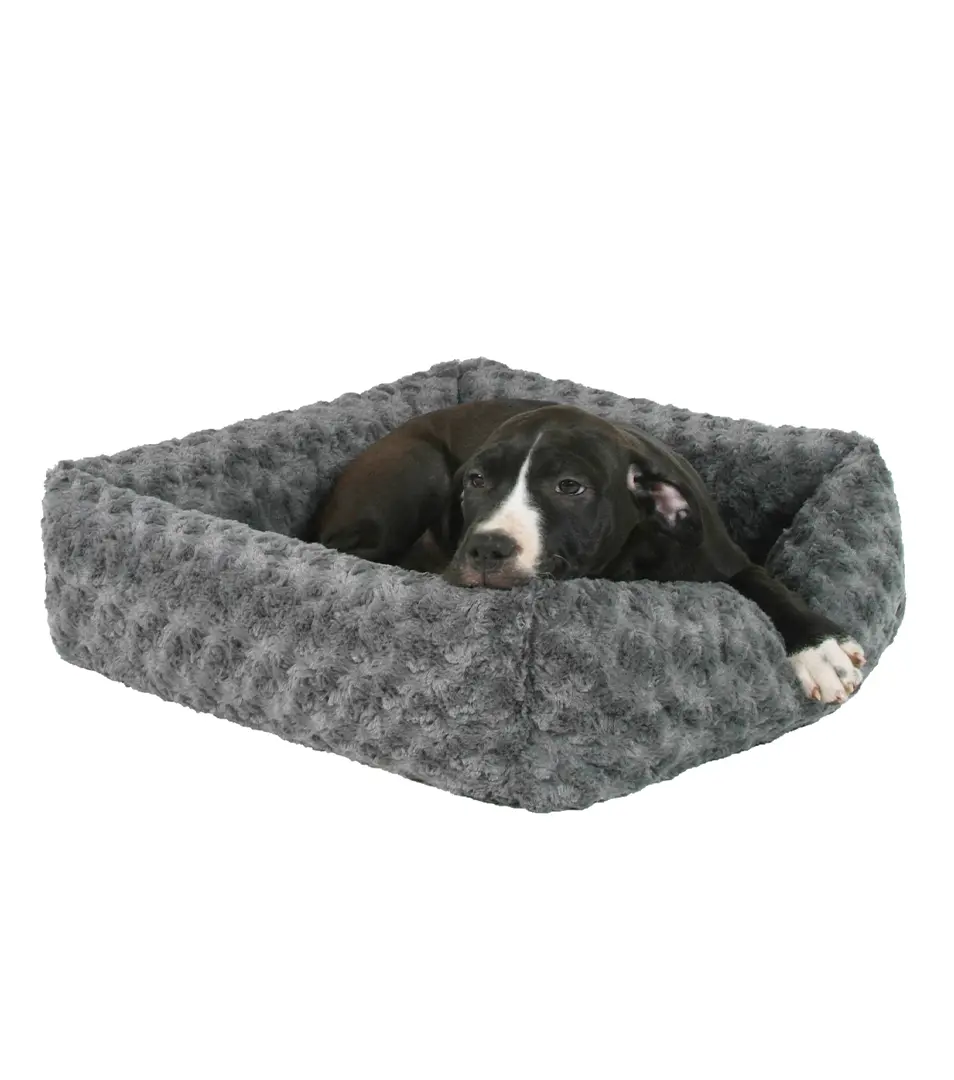 Pelech Cube Fuzzy 53 cm šedá
