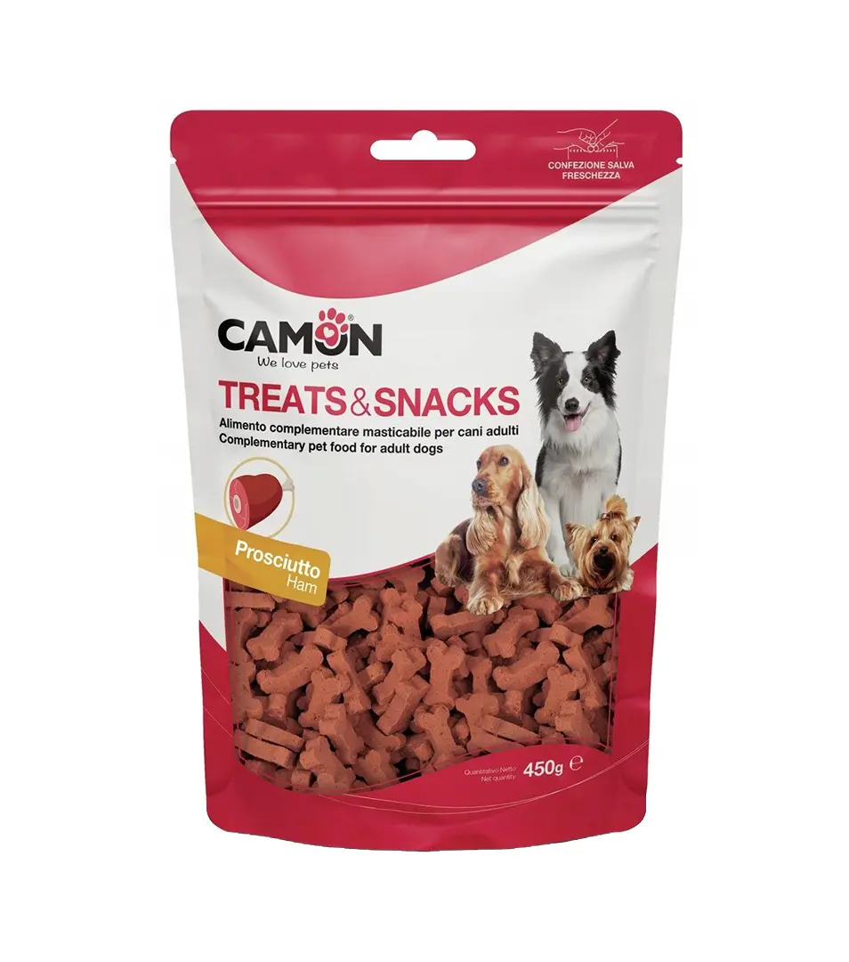 Camon Treats&Snacks Dog Mini Pork Bones pre psov 450g