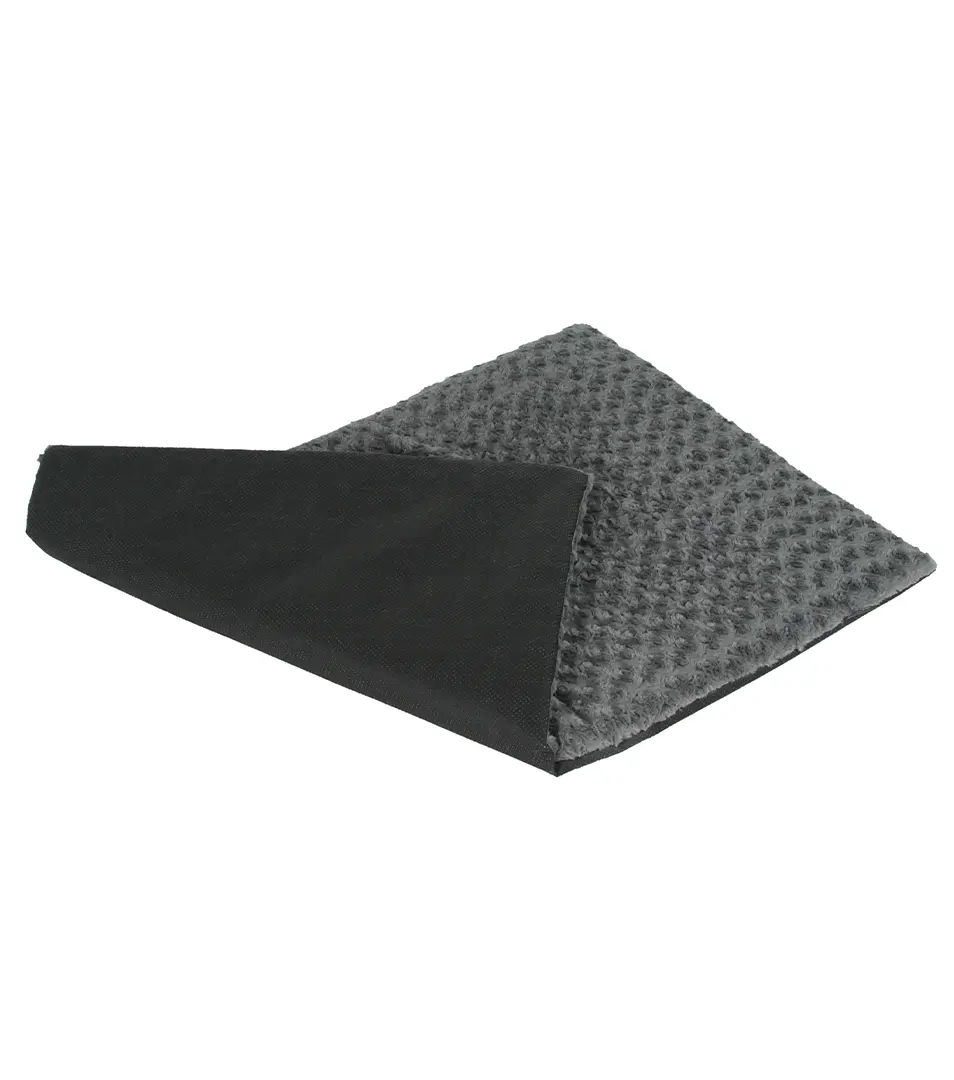 Podložka Fuzzy 50 x 75 cm čierna