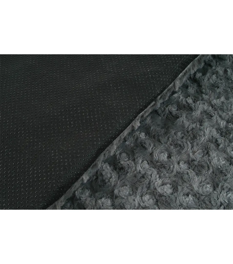 Podložka Fuzzy 50 x 75 cm čierna