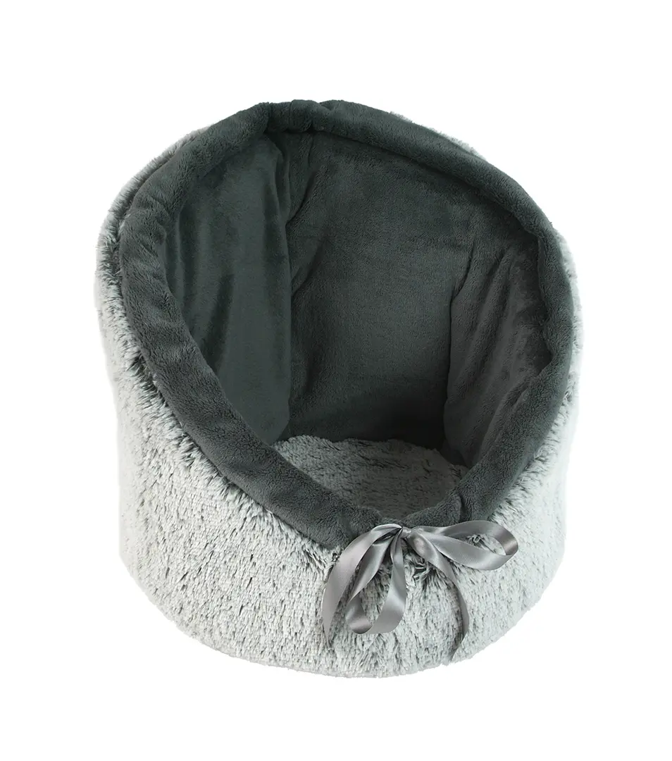 Pelech Esther 50 cm šedý melír