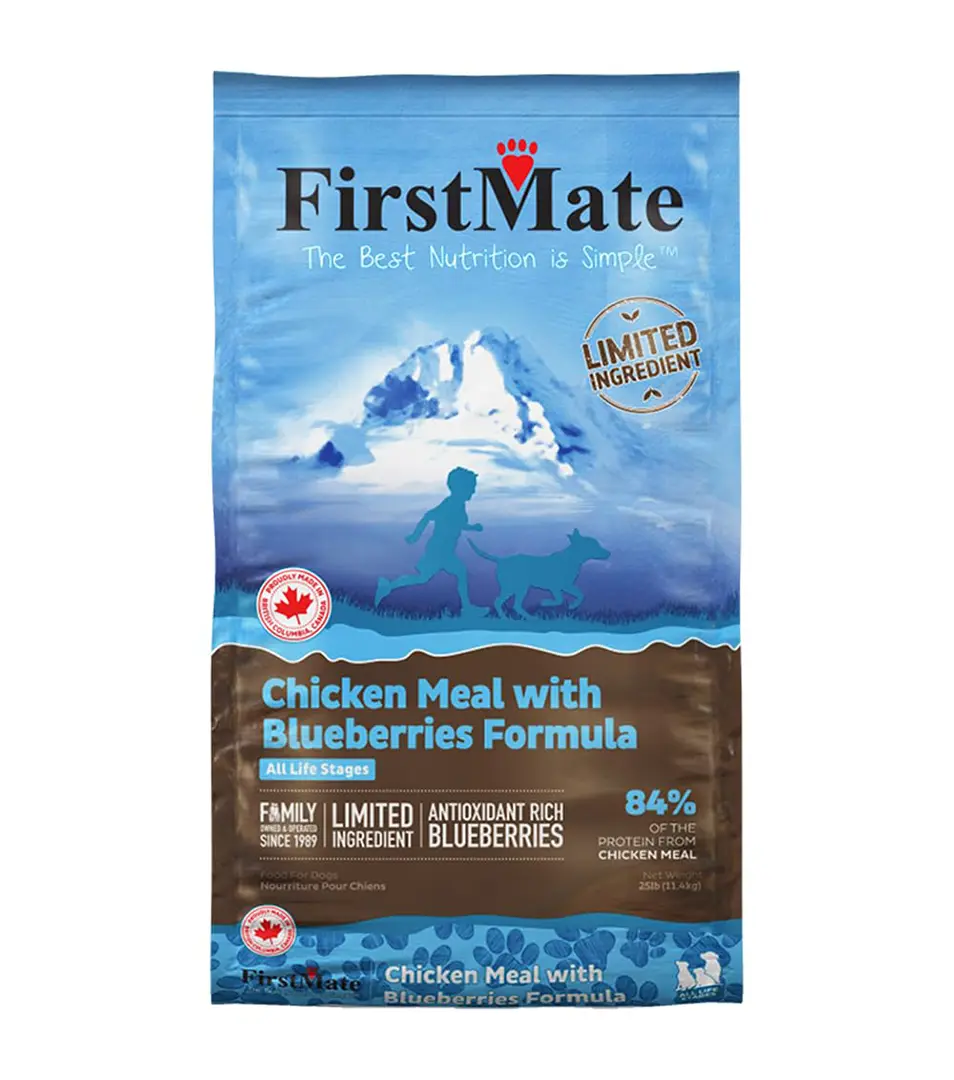 FirstMate - Chicken & Blueberries and Potato - 11,4 Kg  - Min. odber 2 balenia!