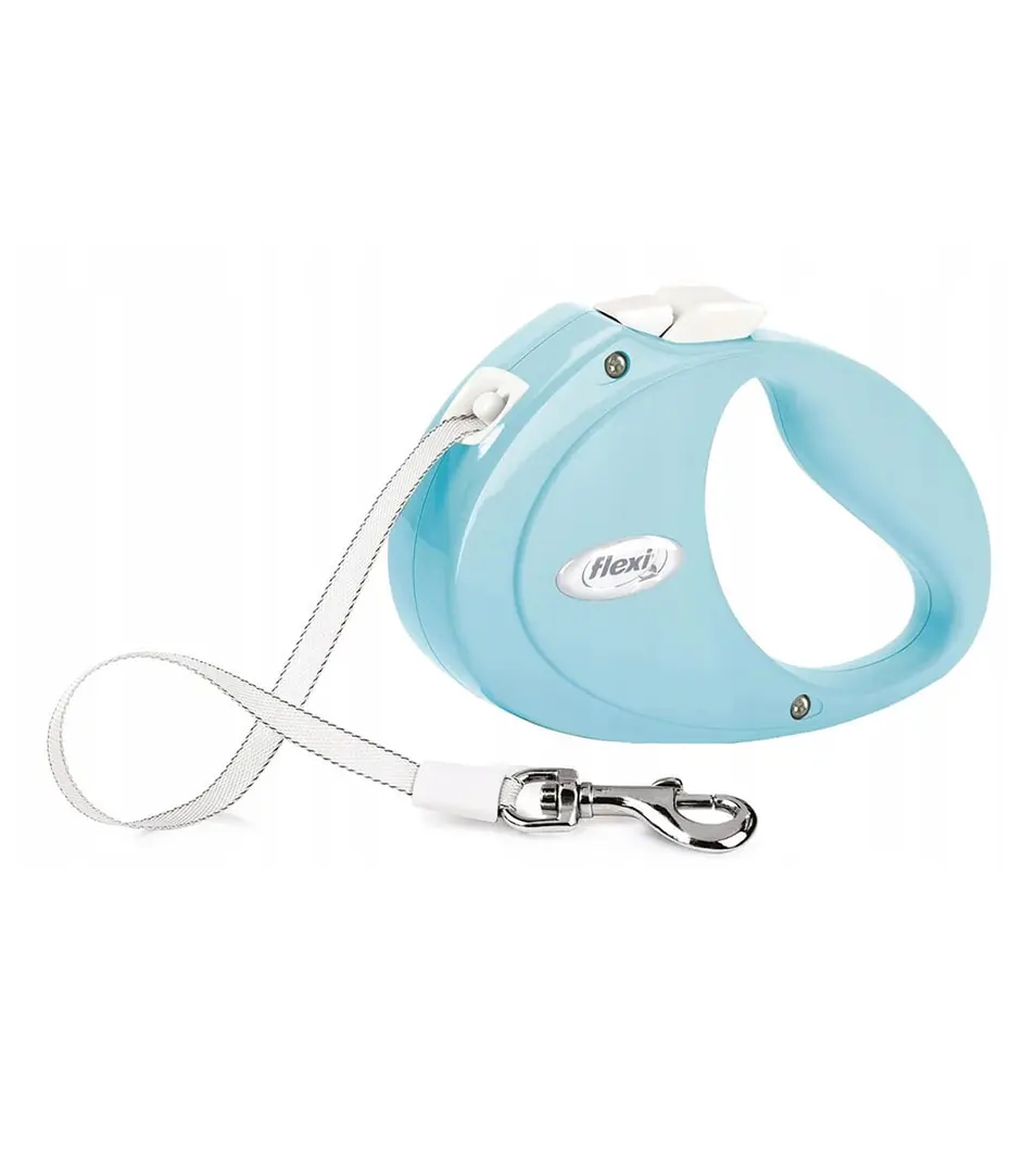 Vodítko Flexi Puppy páska 2 m svetlo modrá (do 12 kg)