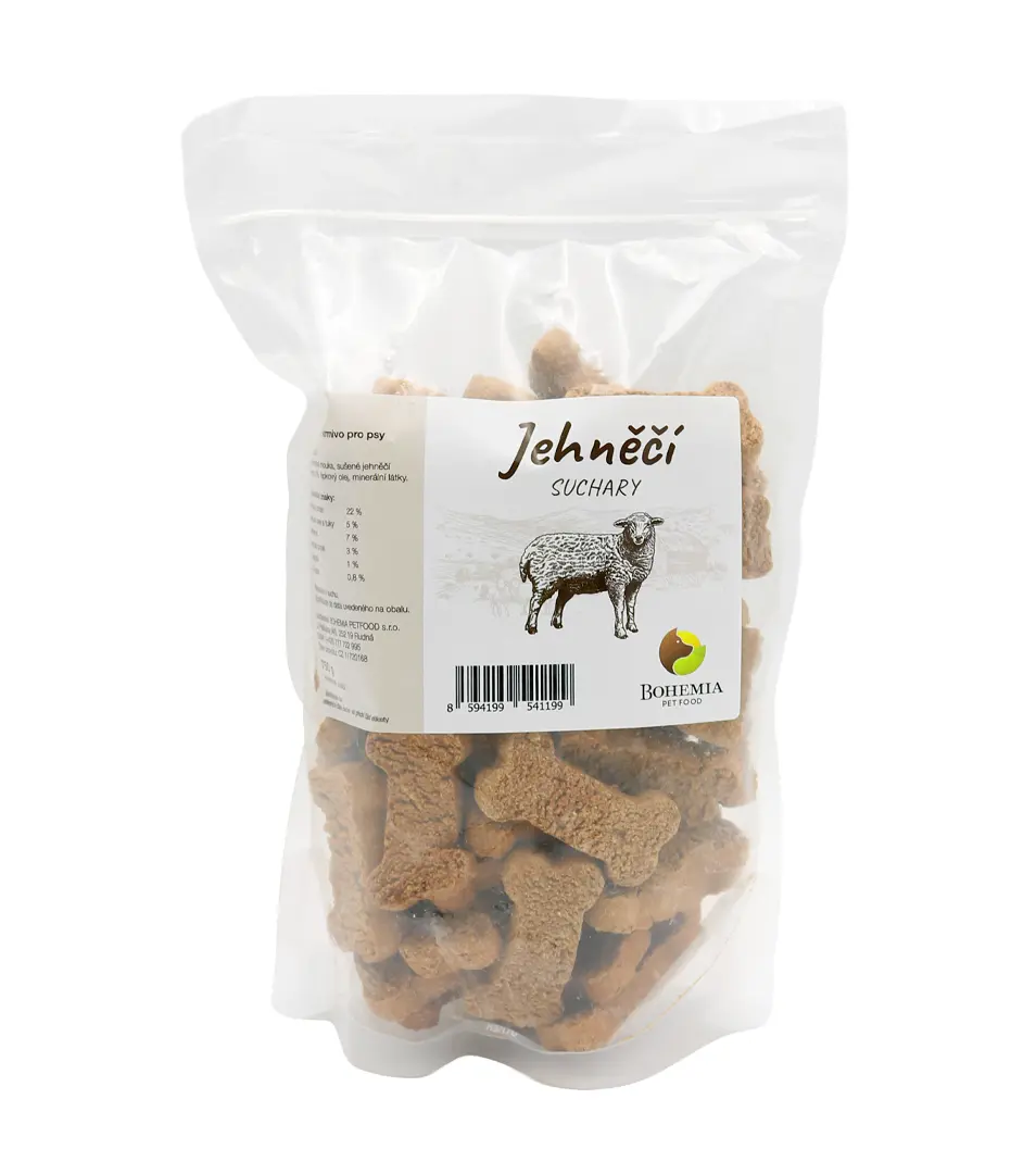 BOHEMIA Jahňacie sucháre 750 g